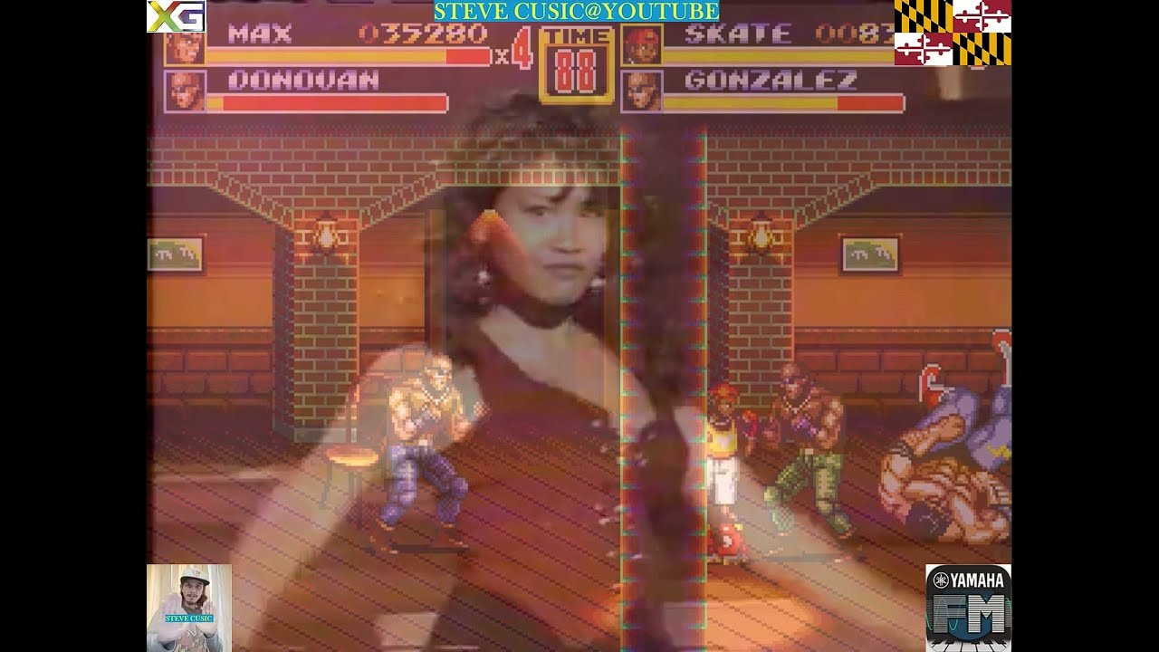Streets Of Rage 2 - Go Straight - Hardest Remake Custom FM/XG-MIDI