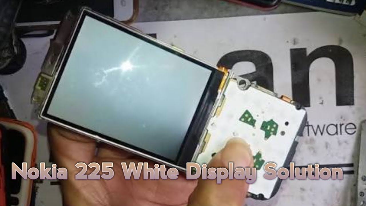 Nokia 225 RM 1011 White Display Solution 100% Tested By Jahanzeb Repairing