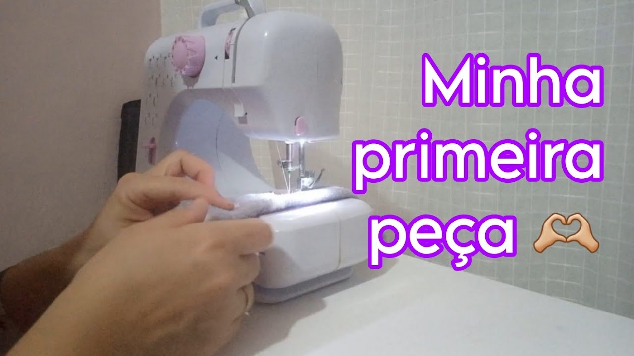ROUPÃO INFANTIL feito com cobertor na MINI MÁQUINA DE COSTURA