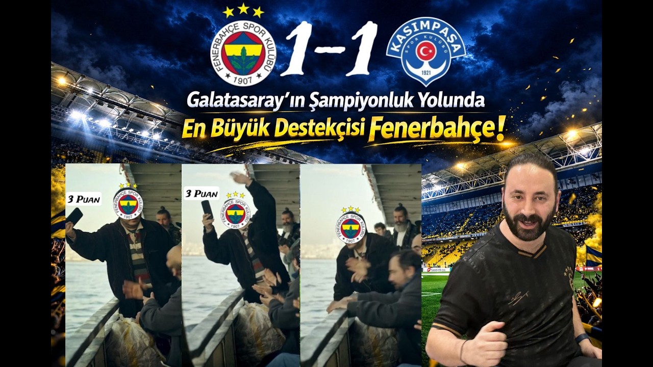 Maç Bitti Ama Sinirler Uzatmalarda Gitti FENERBAHÇE1-1KASIMPAŞA #keşfet #fenerbahçe #fb #kasımpaşa