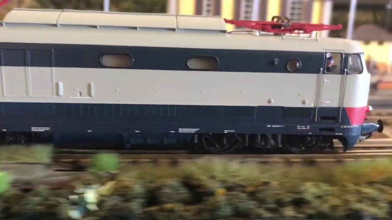 Roco E444 tartaruga treno Trans Europ Exspress TEE fs