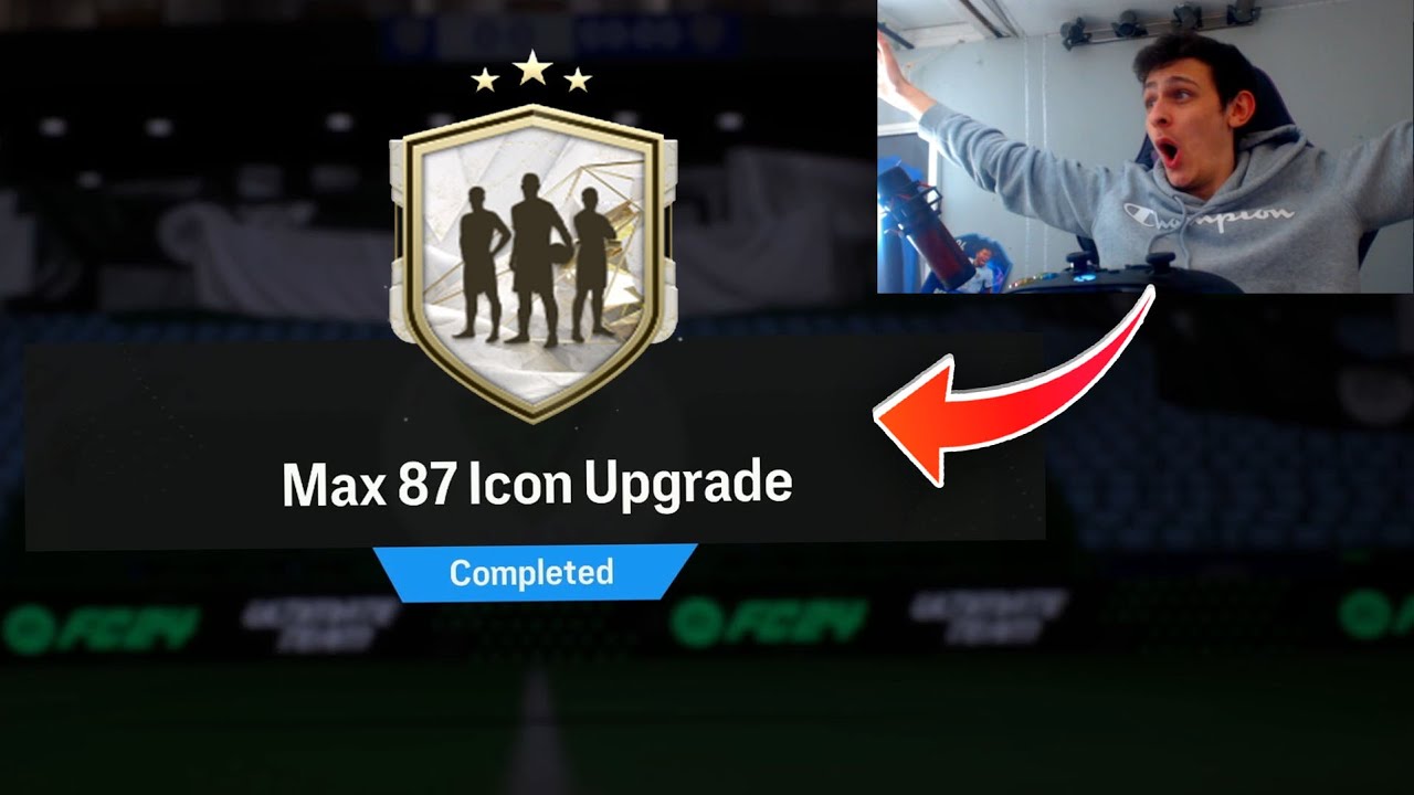 OMGGG I GOT THE BEST ICON!! Max 87 Icon Upgrade Pack.. #FC24