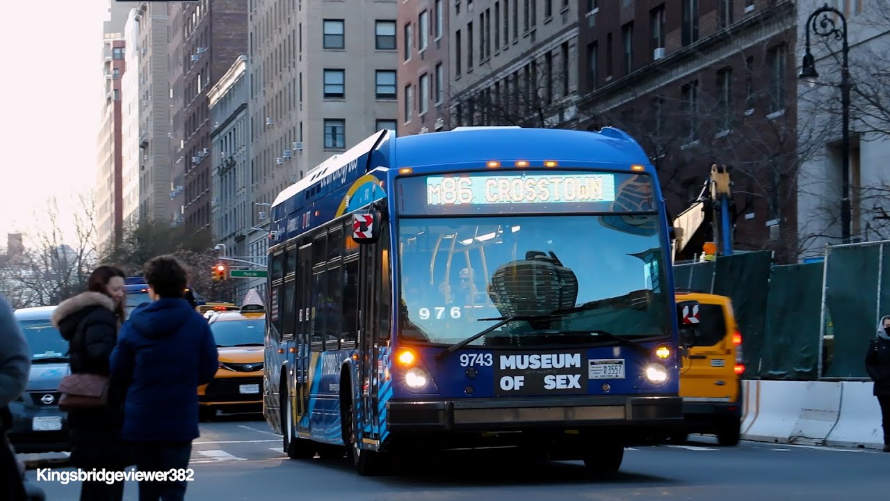 MTA New York City Bus: Nova Bus LFSA 5601 & LFS HEV 9743 on the M86 Select Bus Service.
