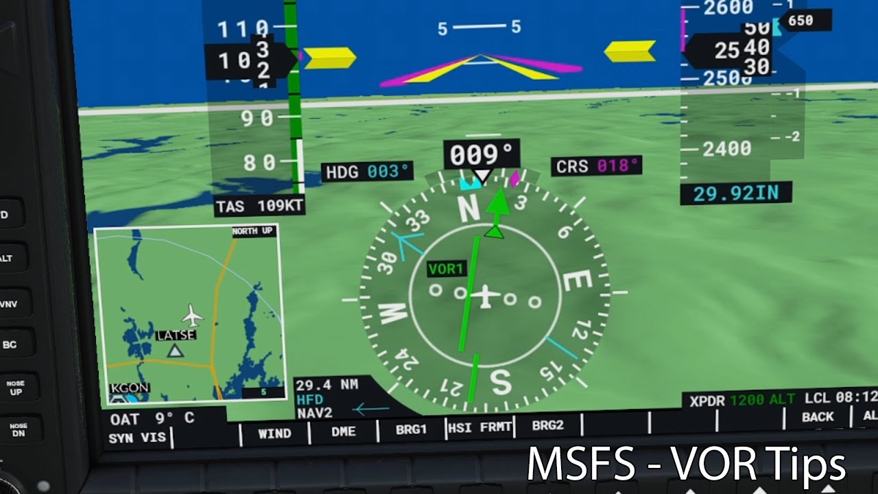 MSFS - VOR Tips