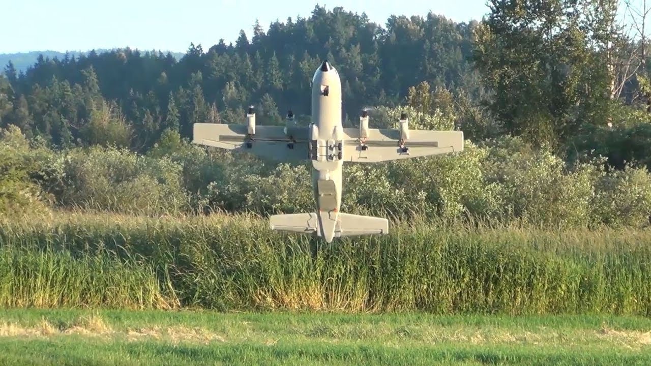 R/C C-130 Flying [Differential Thrust/Hover/3D]