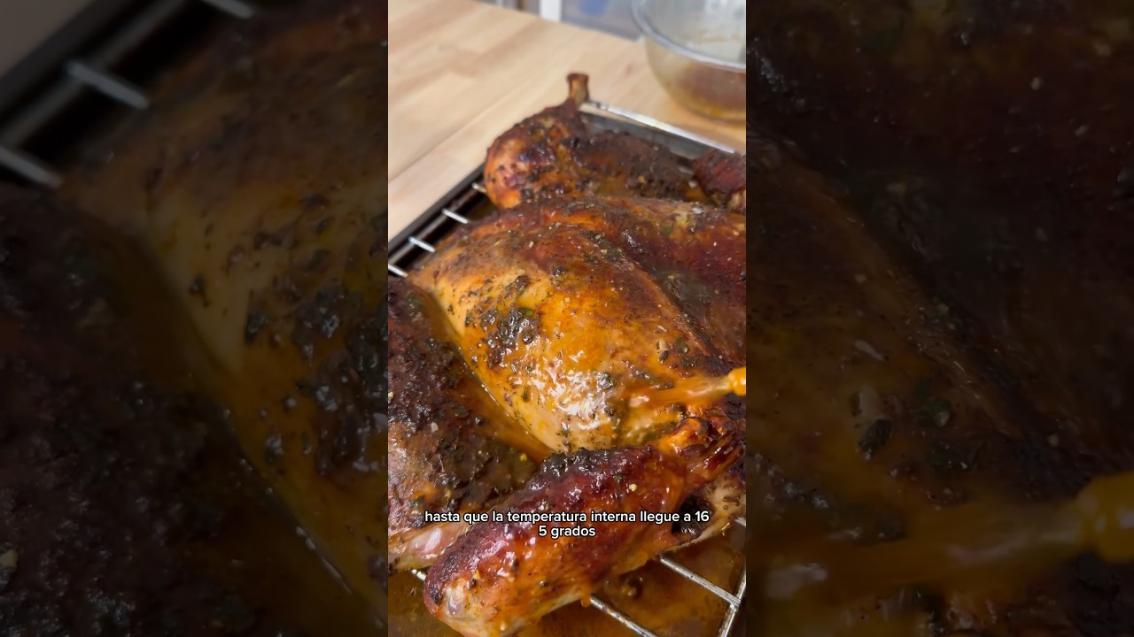 🦃 Pavo Jugoso Estilo Spatchcock para Acci&oacute;n de Gracias #sinazucar #bajoencarbohidratos