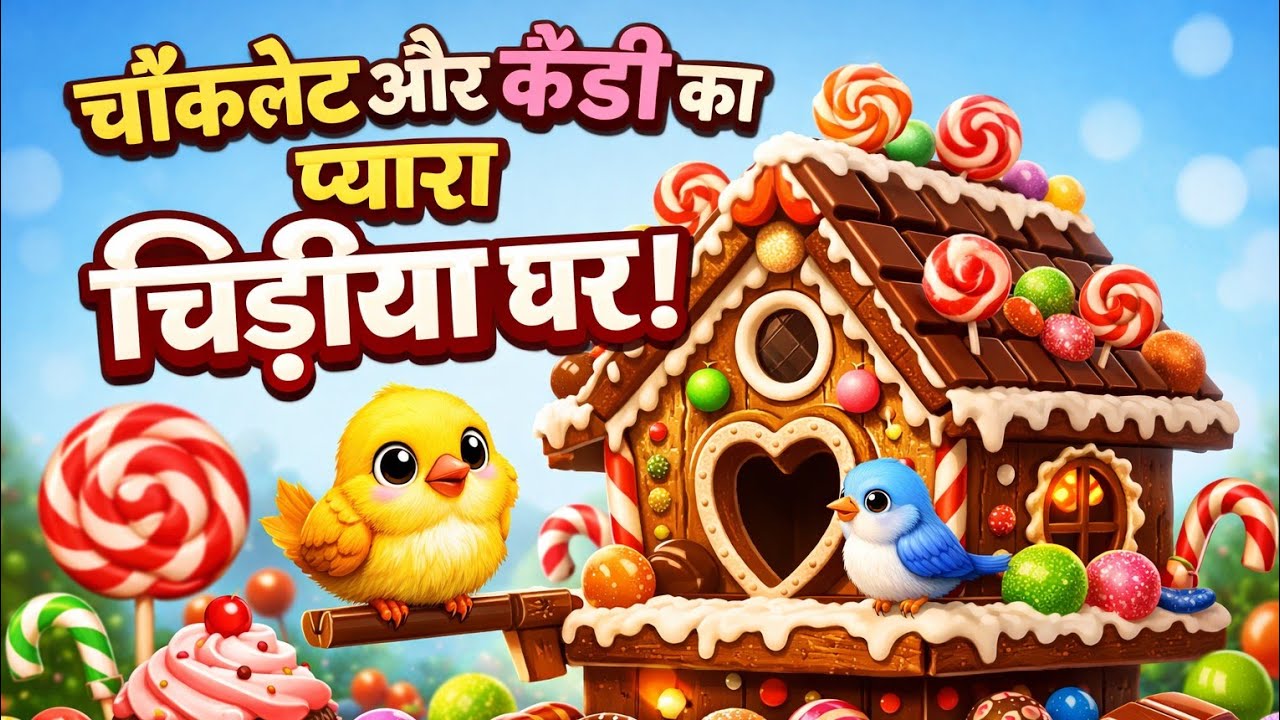 चिड़िया का जादूही चाकलेट का घर। Episode Rani।Rani Chidiya Kahani ।Magical Chocolate story।