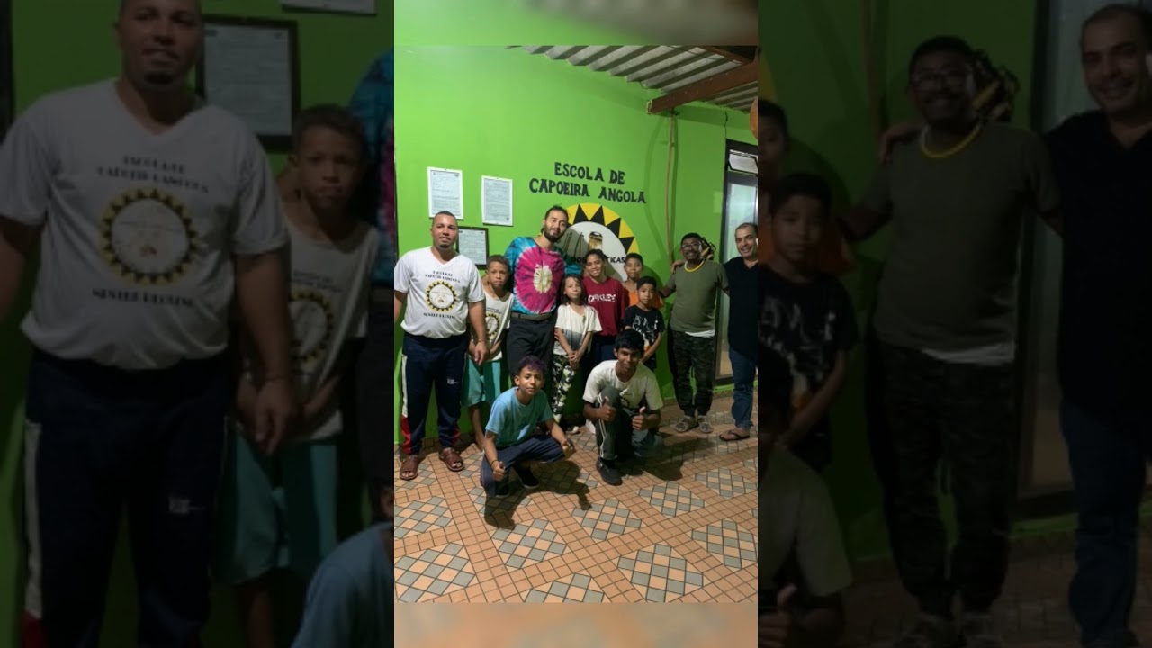 Camuanguinha, Escola de Capoeira Angola. PROJ. Camuanga de Angola, Campo Grande, MS. Brasil.