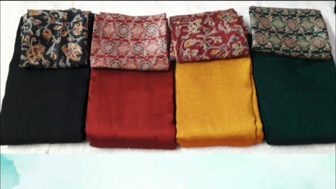 vichitra silk plain saree with blouse PH 7306083024