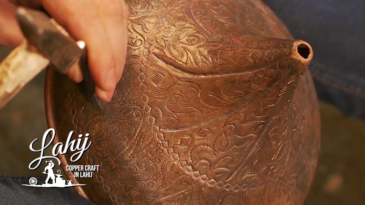Copper craft in Lahij