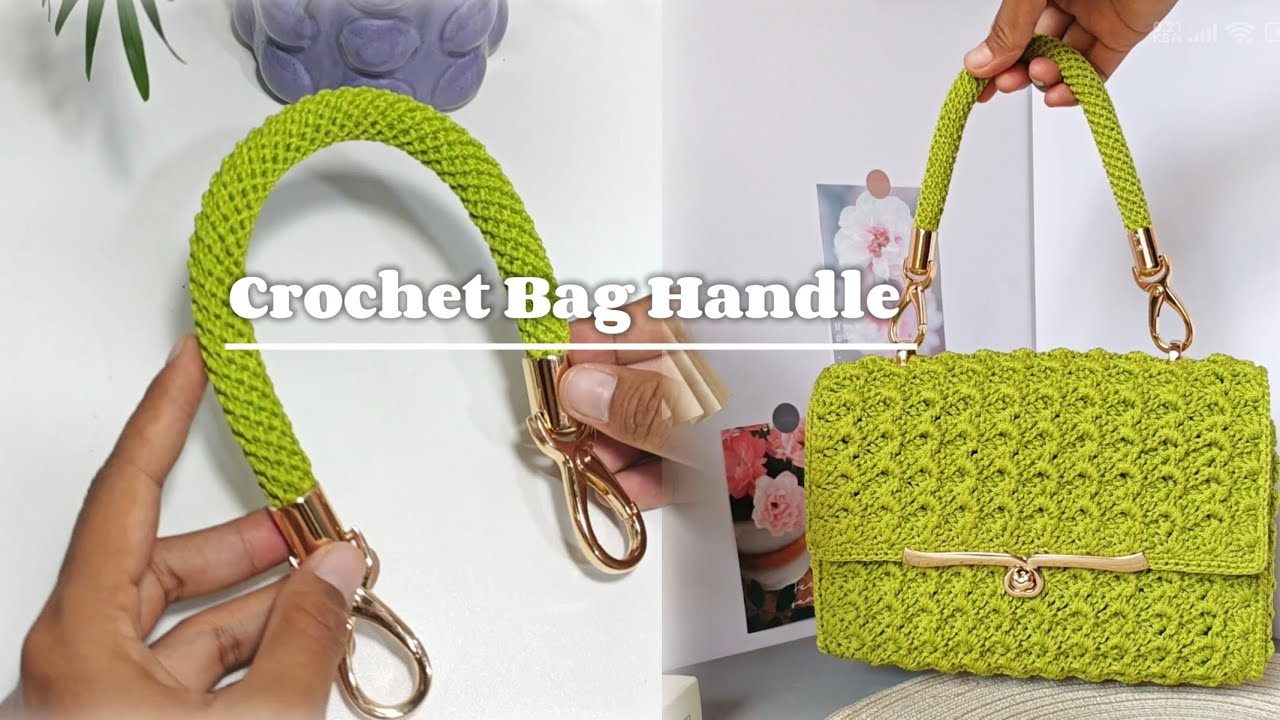 Crochet Bag Handle|Cozy Craft|