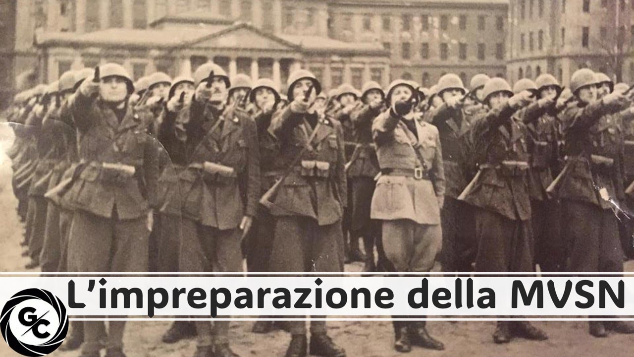 L'IMPREPARAZIONE della MILIZIA VOLONTARIA per la SICUREZZA NAZIONALE - MVSN