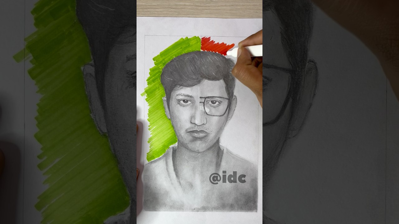 Jk tamil and evil jk 🔥#art #jktamil #artist #artwork #pencilsketch #realisticart #jkart #tamilart