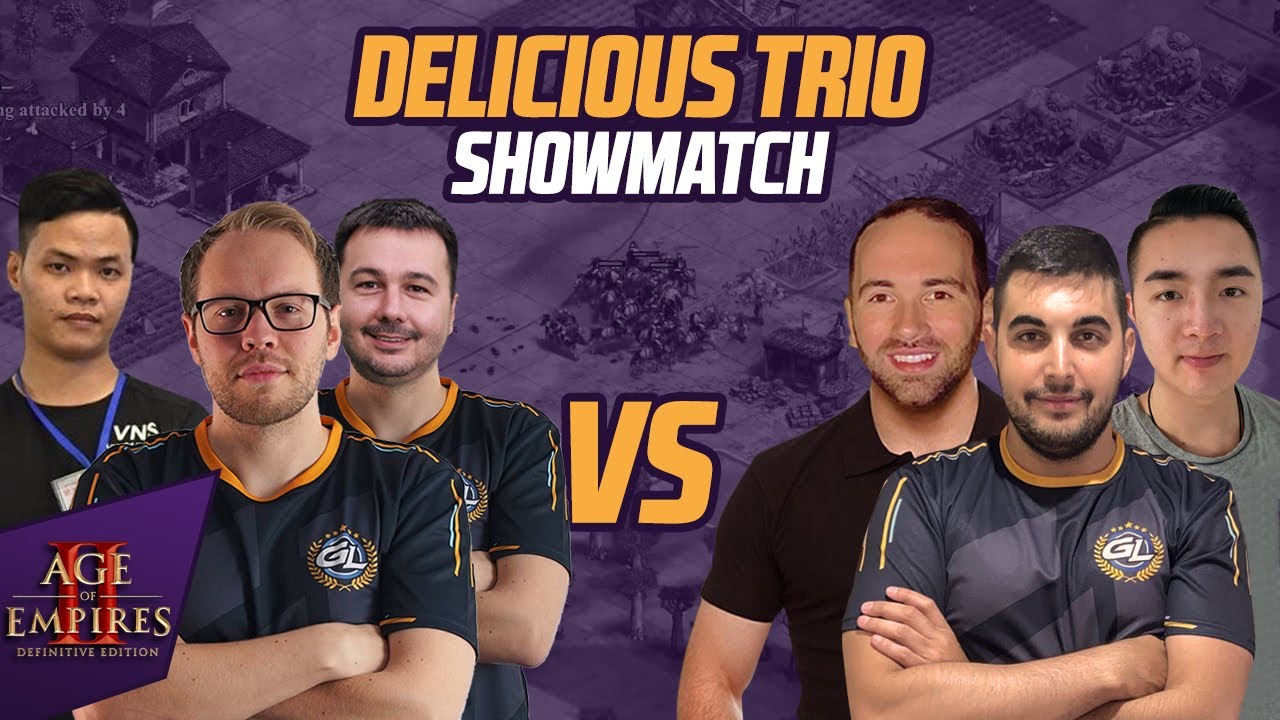 3v3 Delicious Showmatch | Viper, DauT & ACCM vs TaToH, Yo & Miguel