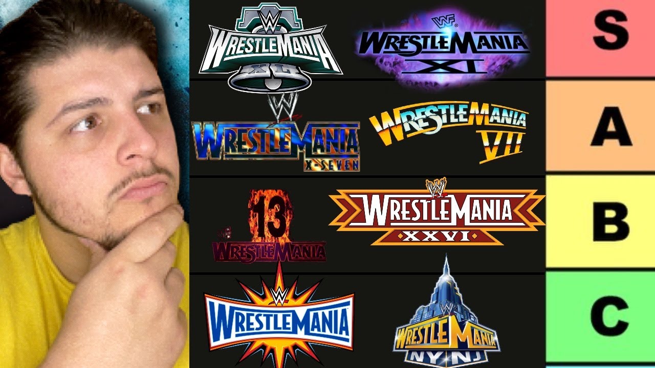 Ranking ALL Wrestlemania LOGOS (WWE Tier List)