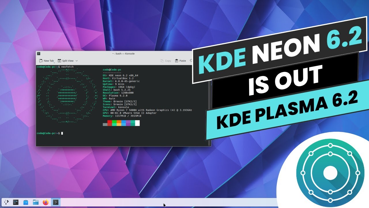 KDE neon 6.2 Released | Featuring KDE Plasma 6.2 & Ubuntu 24.04 LTS