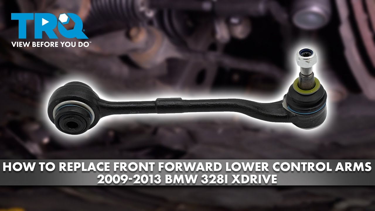 Как заменить передний нижний рычаг подвески BMW 328i xDrive 2009-2013
