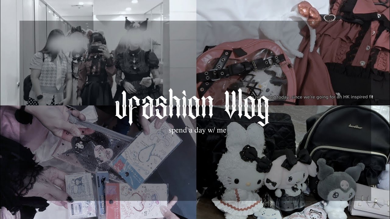 Jirai Kei vlog #5 地雷系 | Sanrio, OOTD, subcul, jirai kei, lolita, jfashion
