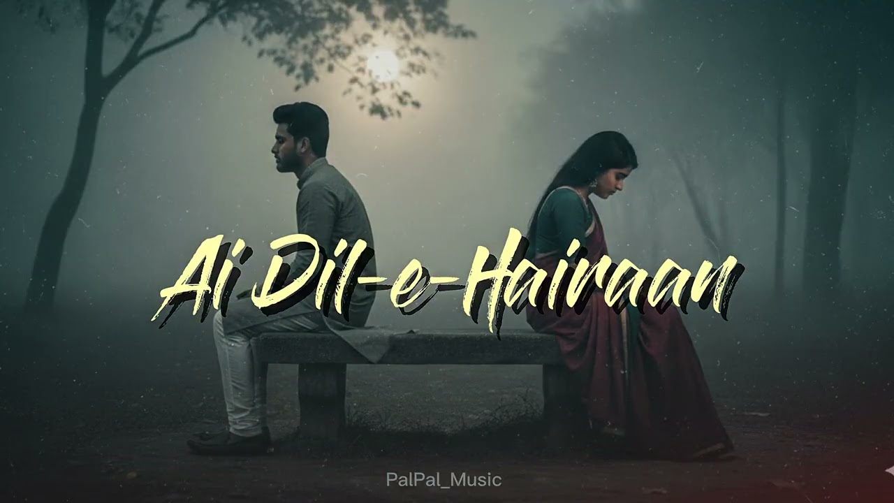 Ai Dil-e-Hairaan 💔| 90s Bollywood Ghazal | Lata Mangeshkar Style | Heart Touching Sad Song