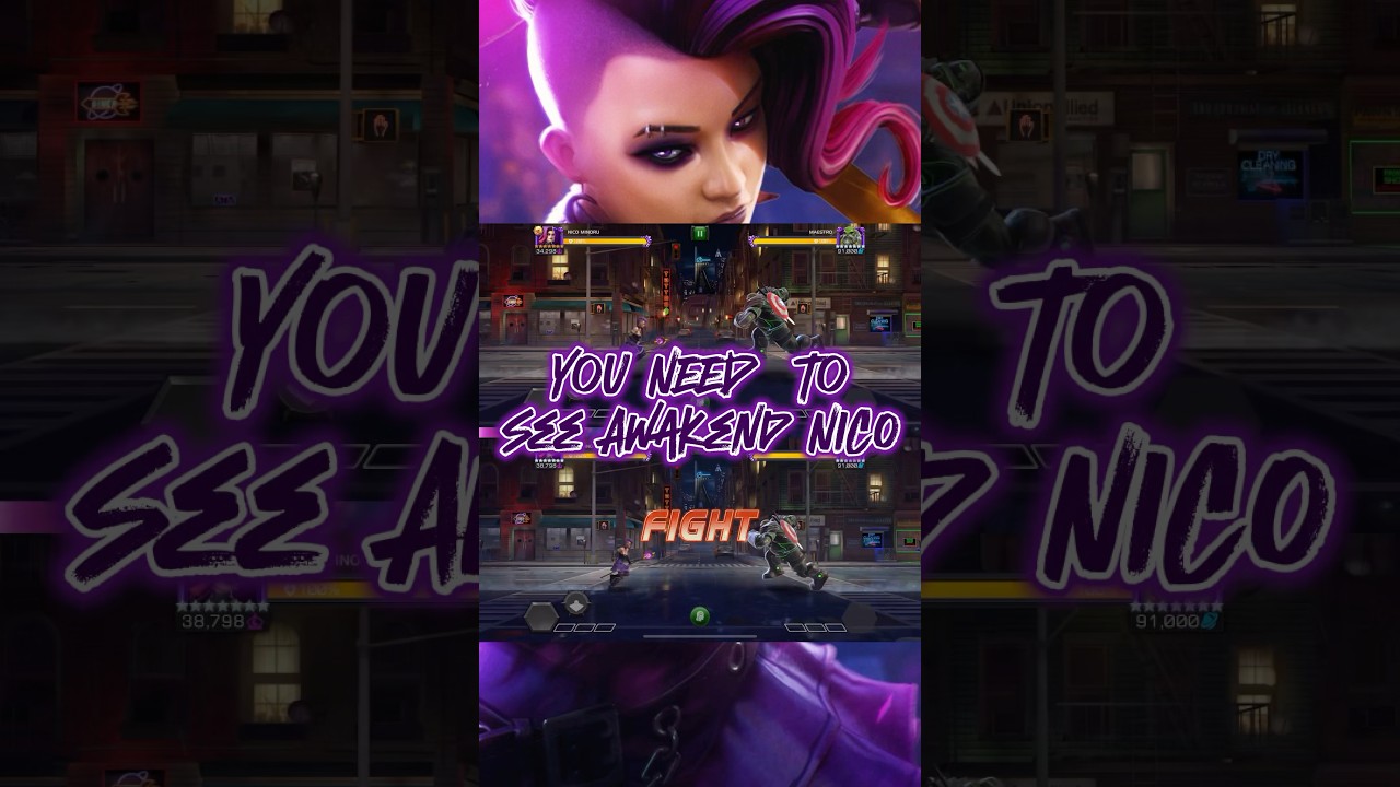 New Nico Minoru Awaken Damage and Utility #marvelcontestofchampions #gaming #mcoc #niko