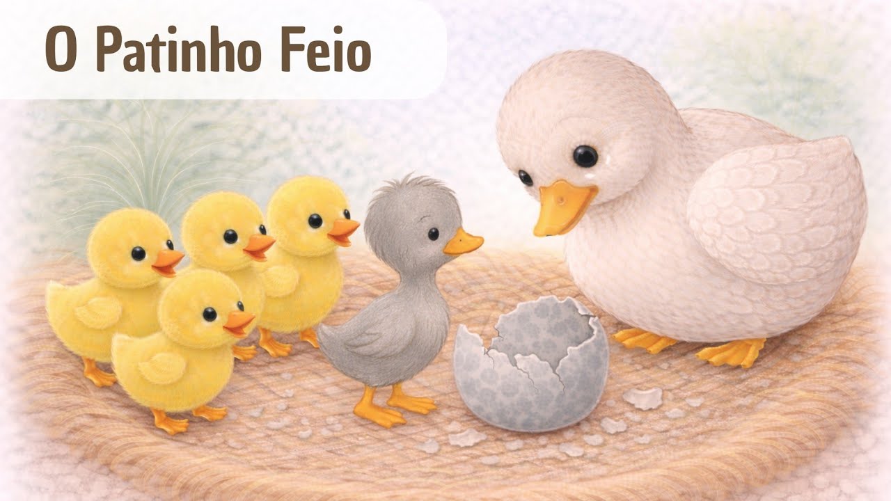 O Patinho Feio – História Infantil Completa | História Baixo Estímulo | Trio Historinha