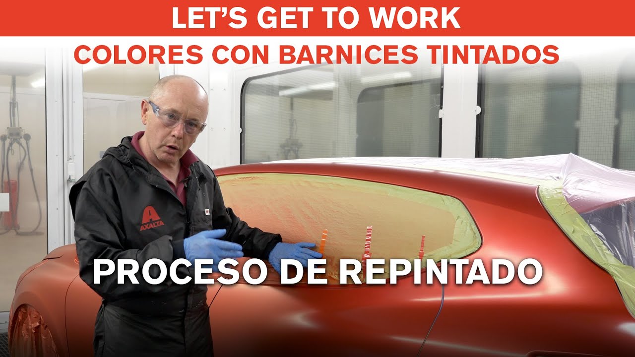 COLORES CON BARNICES TINTADOS: PROCESO DE REPINTADO