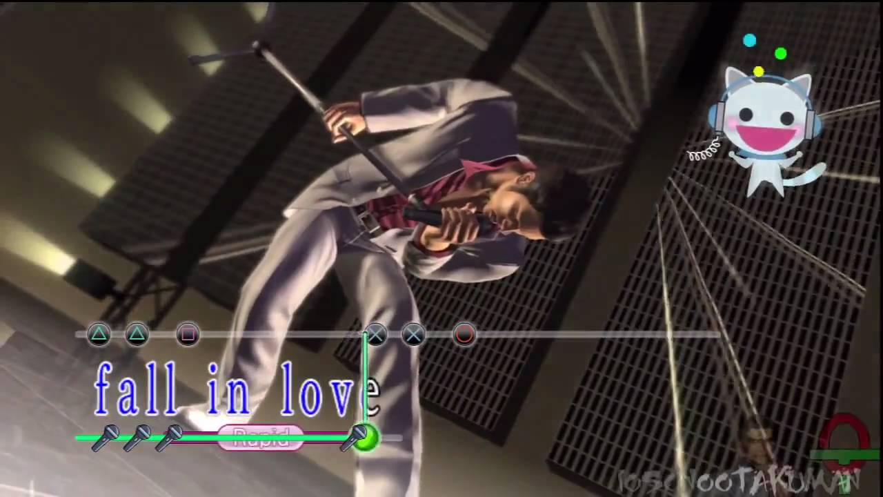Yakuza 4- Karaoke: Machine Gun Kiss (Kiryu)