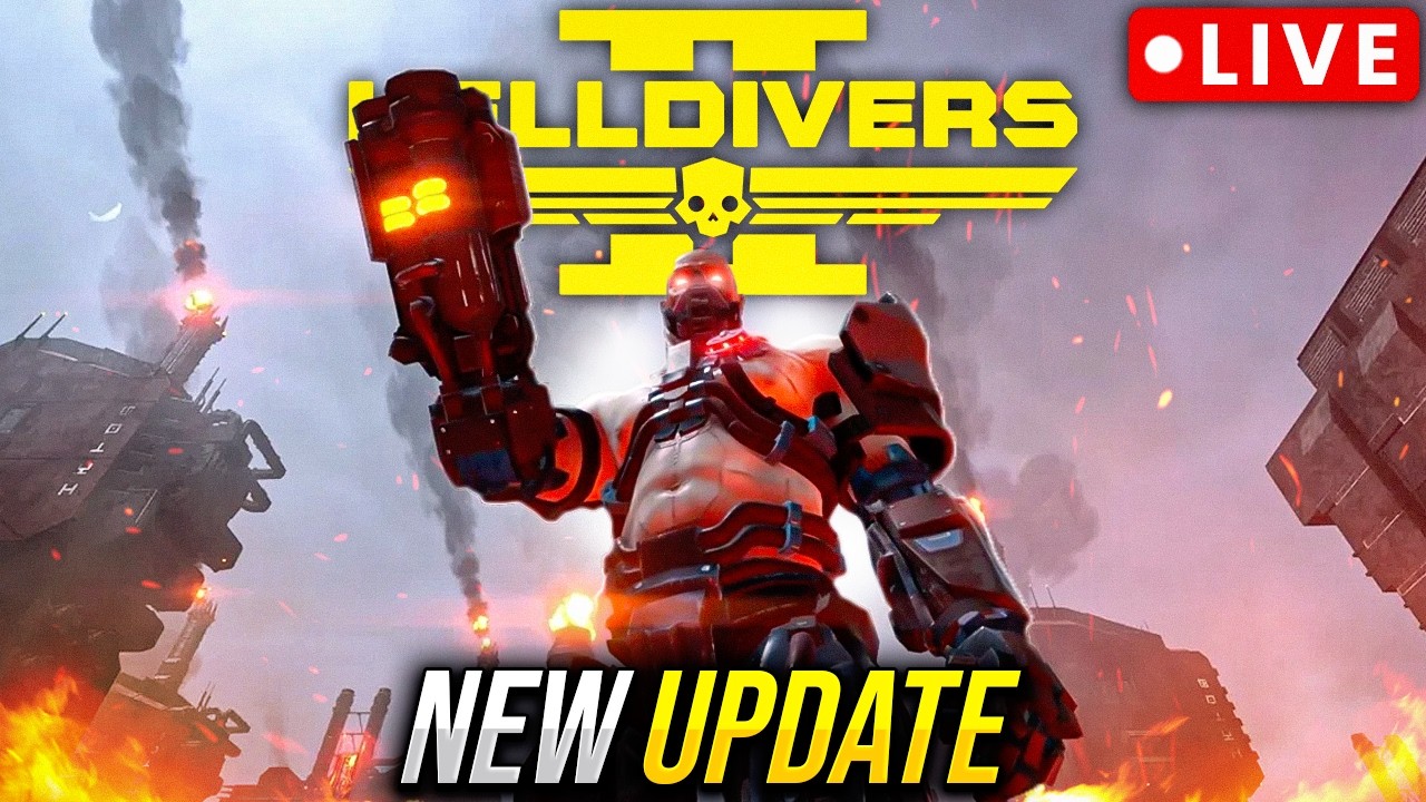 LIve  Helldivers Two - The Cyborgs Are Here