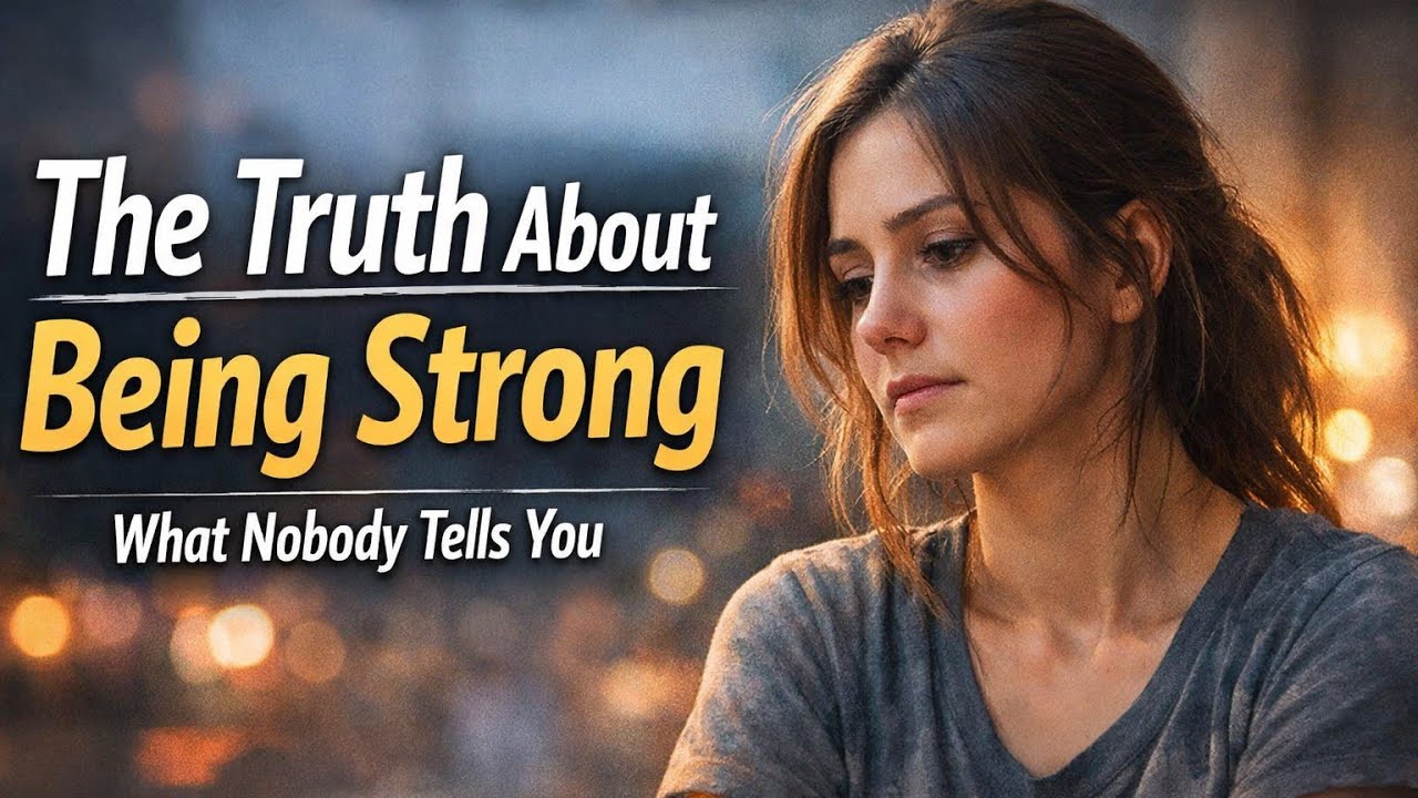 What Nobody Tells You About Being the Strong One | The Hidden Truth of Strength #audiostory 