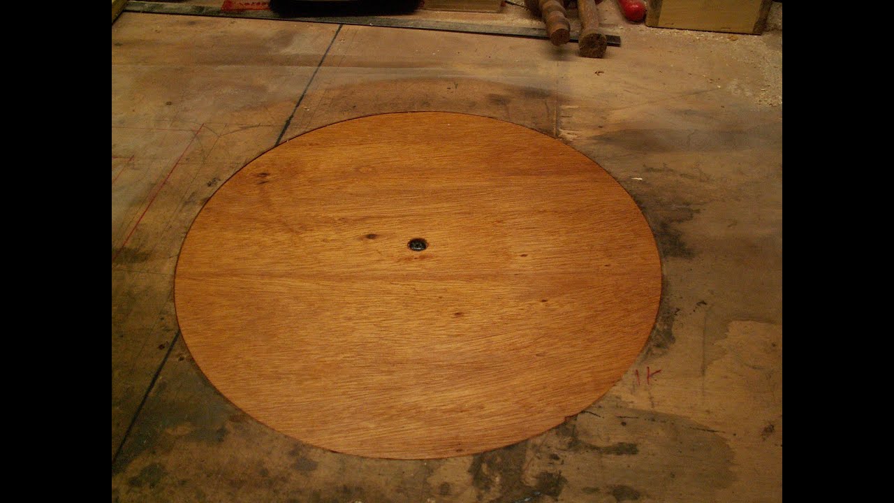 Fabriquer un plateau tournant