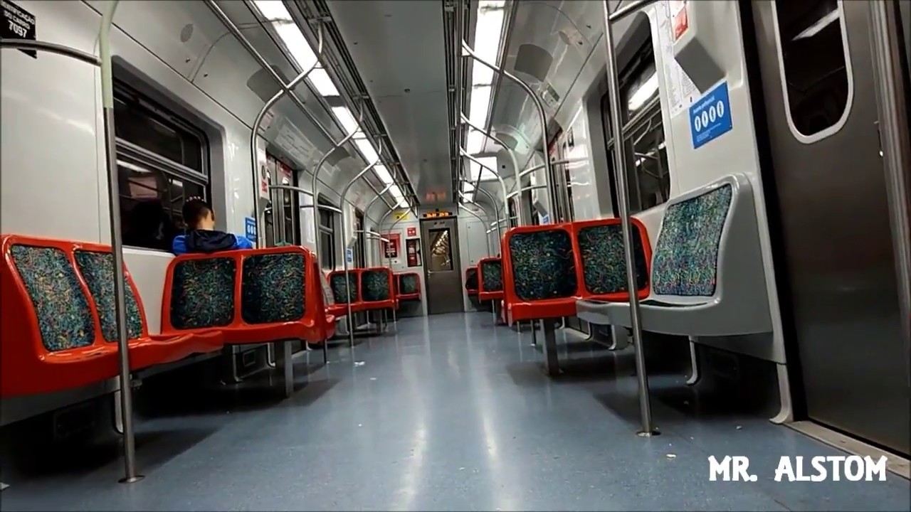 CPTM - Viagem CAF 7000 de Calmon Viana a Jd. Romano