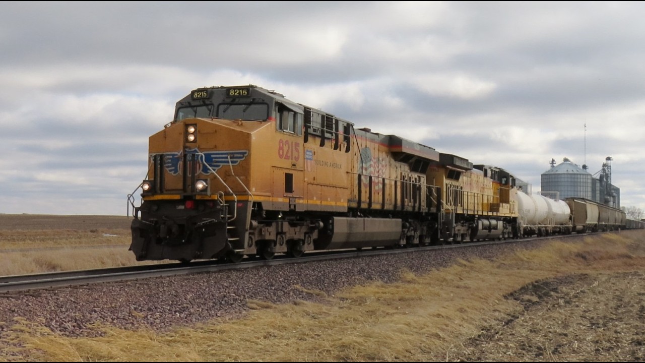 Union Pacific MPECL at Peoria/Akron, IL - Feb. 20, 2026