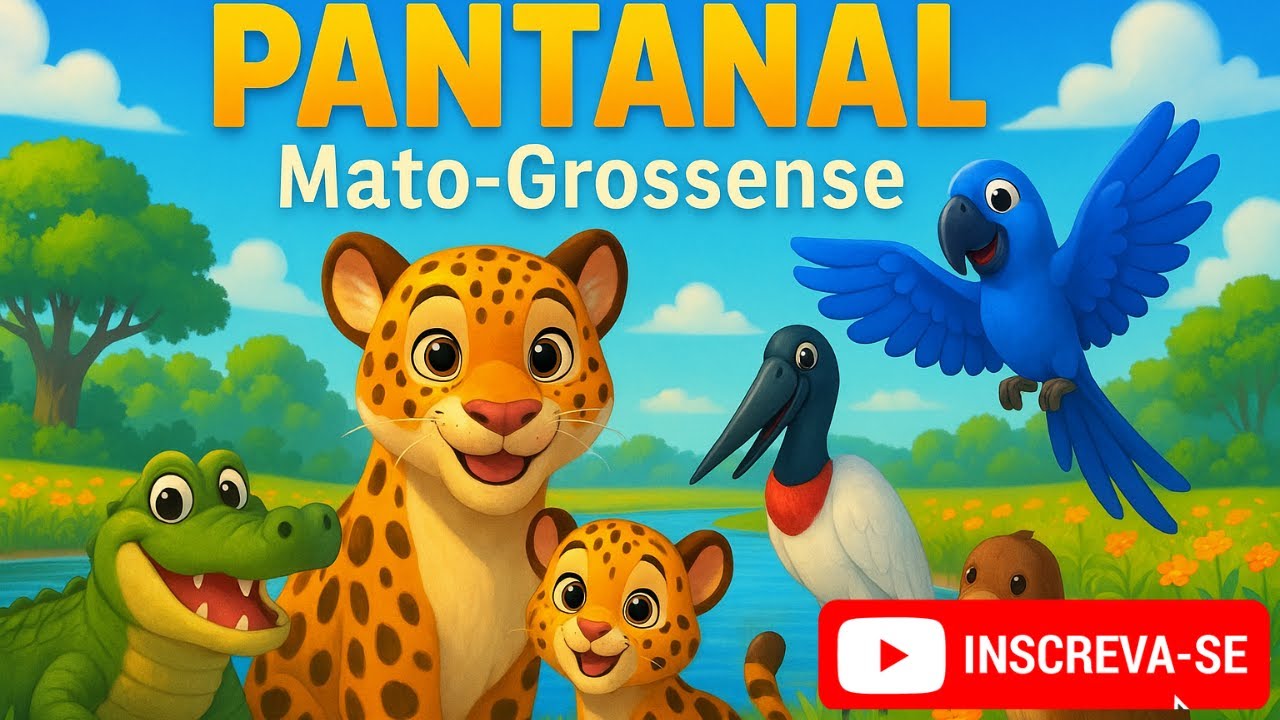 Pantanal da Brasil Kids-Musica-Infantil Pantanal divertido/diversao em dobro