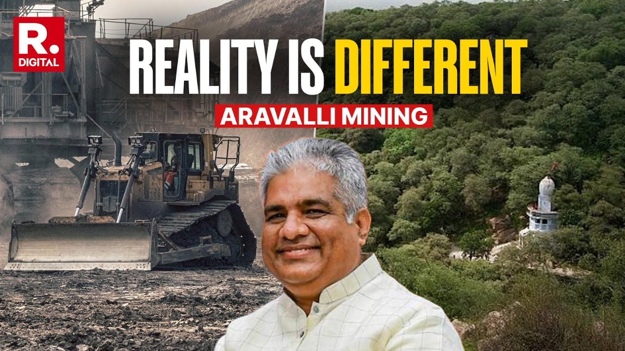 Centre Claims Only 0.19% Aravalli Mining | Republic TV Busts On Ground Reality