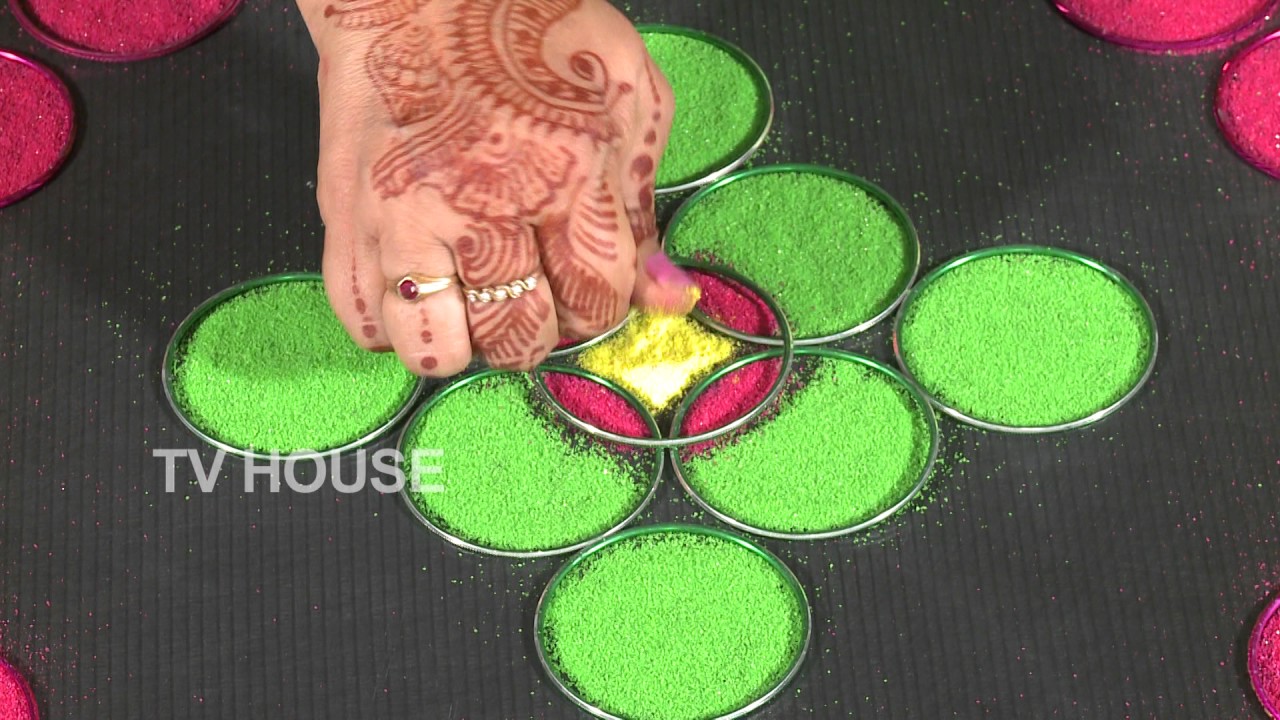 Rangoli with Bangles