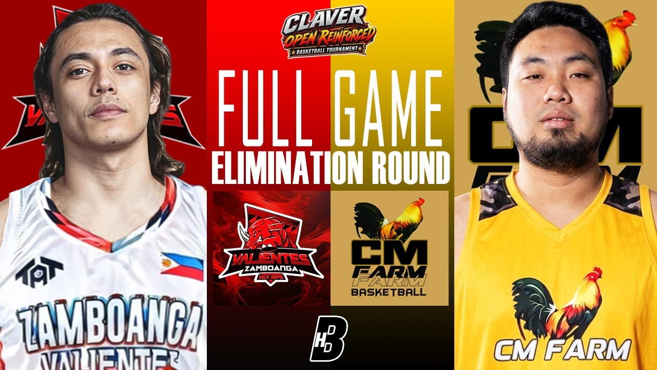 ZAMBOANGA VALIENTES vs CM FARM Full Game Sep 3, 2026 | CLAVER OPEN REINFORCED BASKETBALL