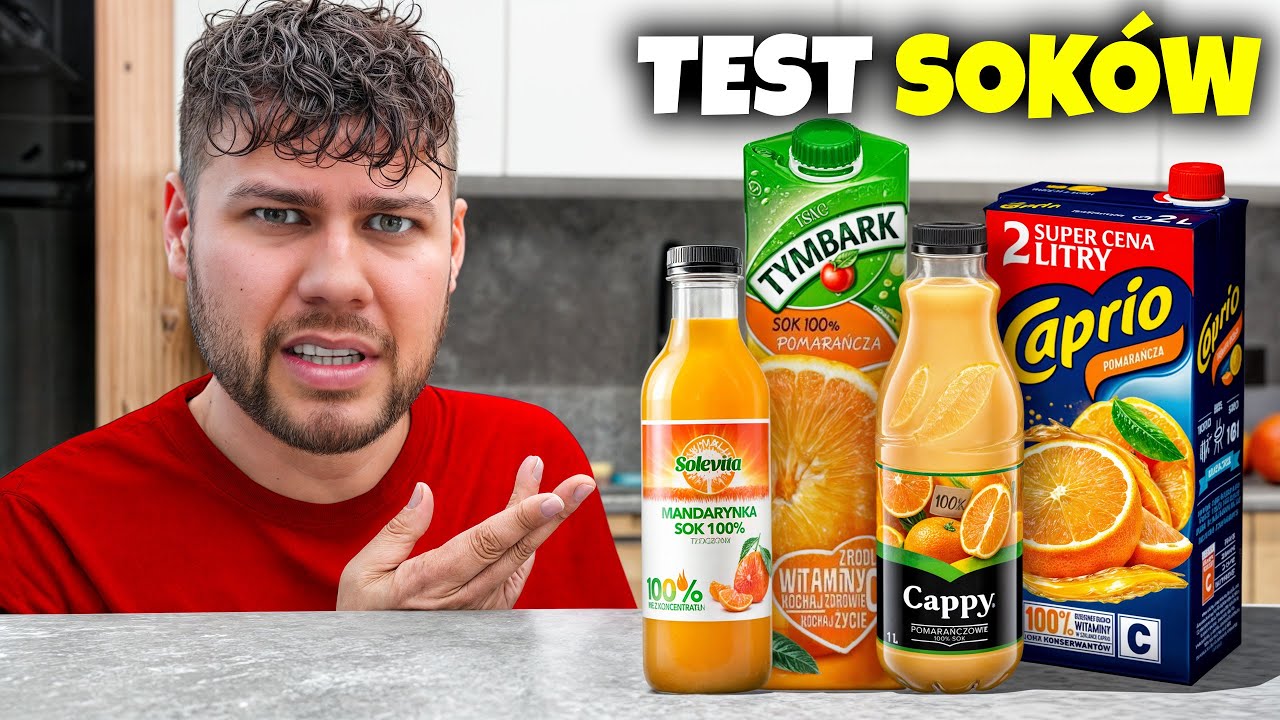 WIELKI TEST SOKÓW POMARAŃCZOWYCH!
