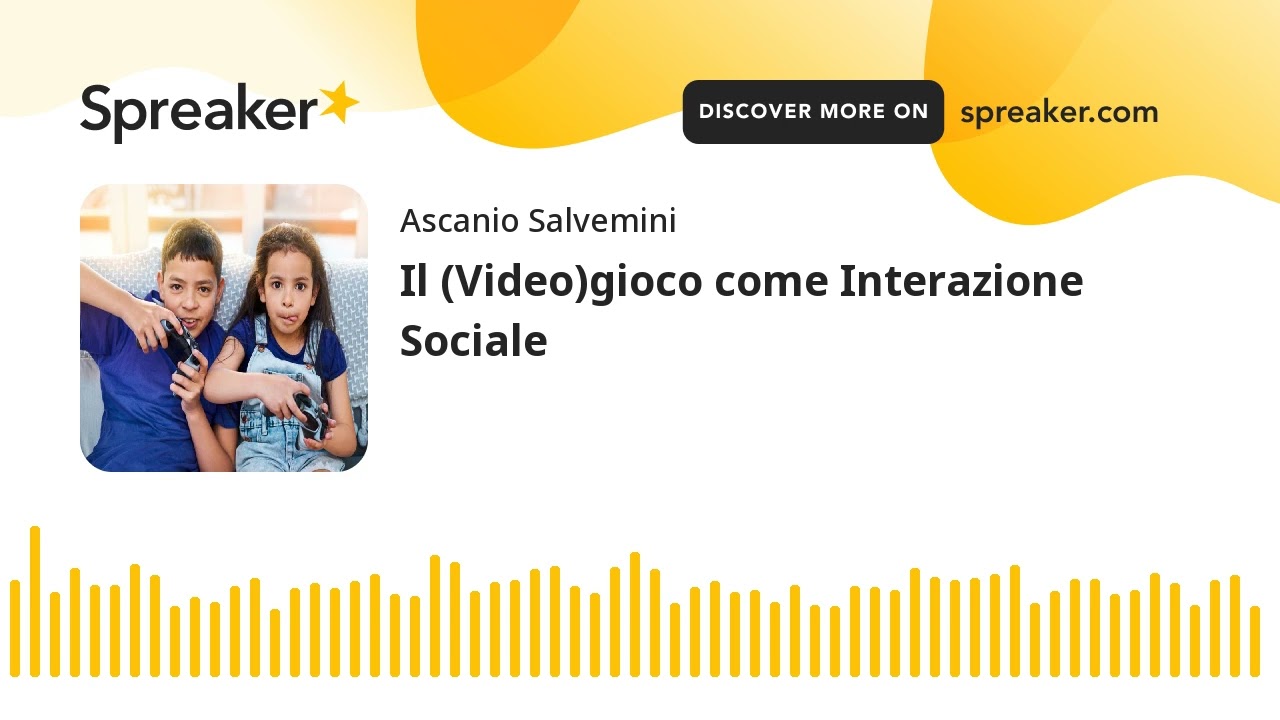 Il (Video)gioco come Interazione Sociale