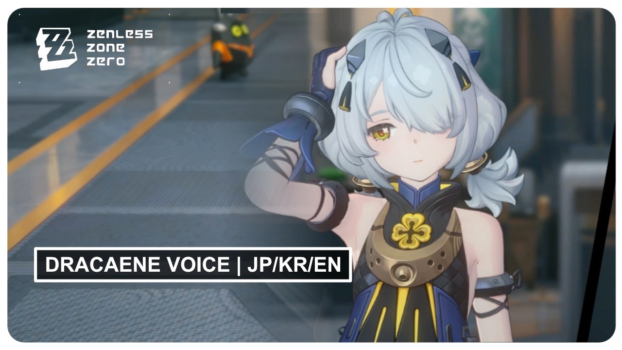 Dracaene Sunbringer Voice Comparison: JP vs KR vs EN | Zenless Zone Zero 3.0 Cutscene