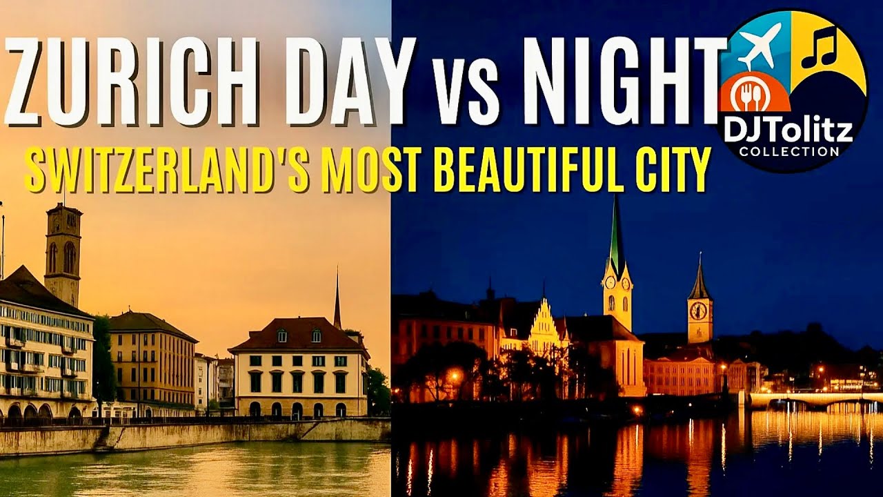 Zurich Day vs Night | Switzerland’s Most Beautiful City