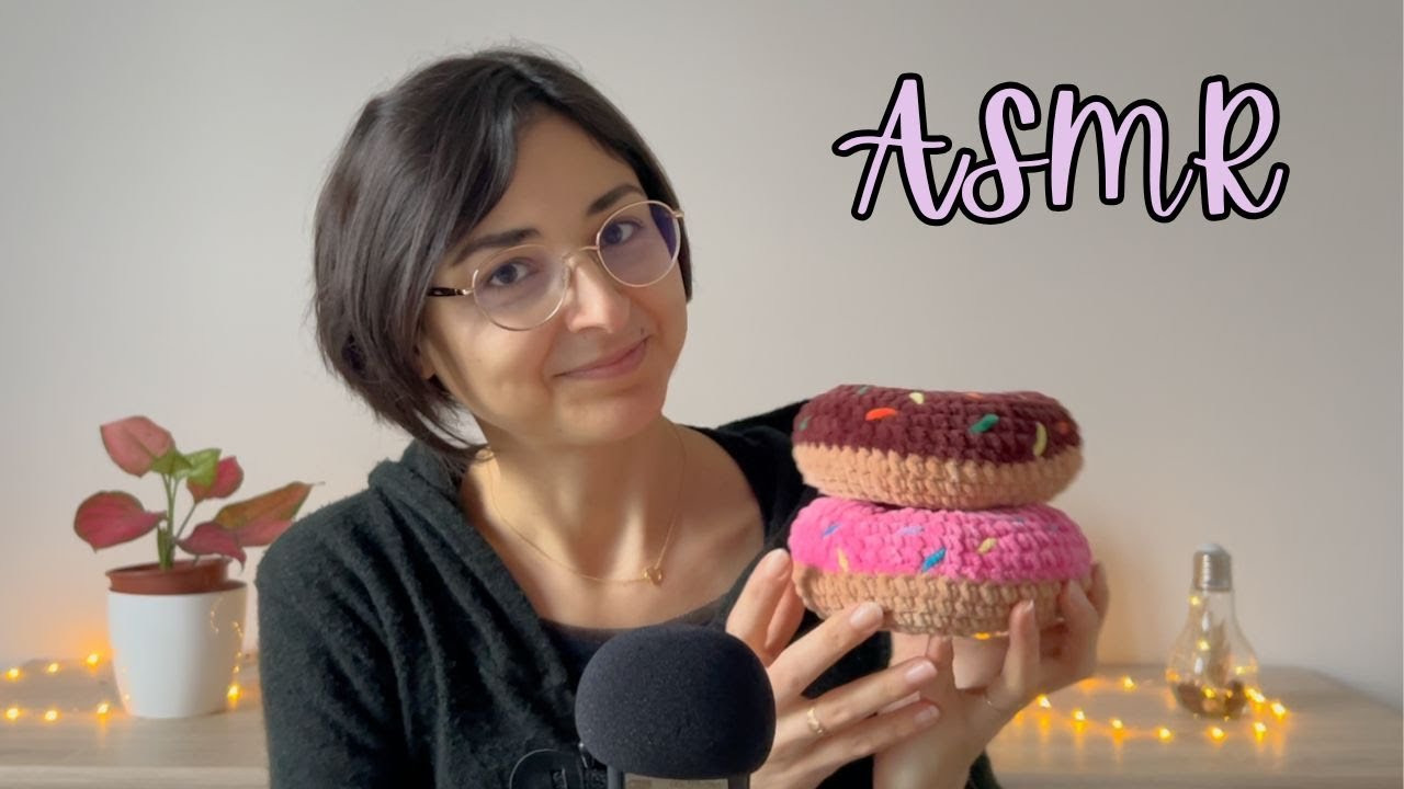 ASMR Blabla Triggers | Mes débuts au crochet et à l’aquarelle 🧶🎨