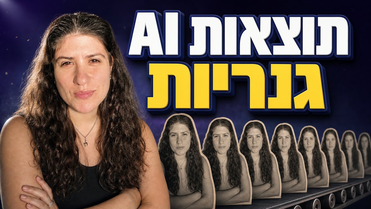 הסיבה שהתוצאות מ-AI מרגישות גנריות - ואיך לתקן | לומדים AI פרק 63