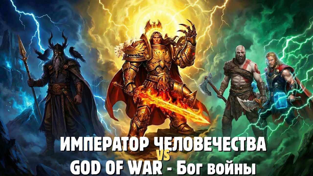 МОЖЕТ ЛИ ИМПЕРАТОР ЧЕЛОВЕЧЕСТВА ЗАХВАТИТЬ GOD OF WAR?