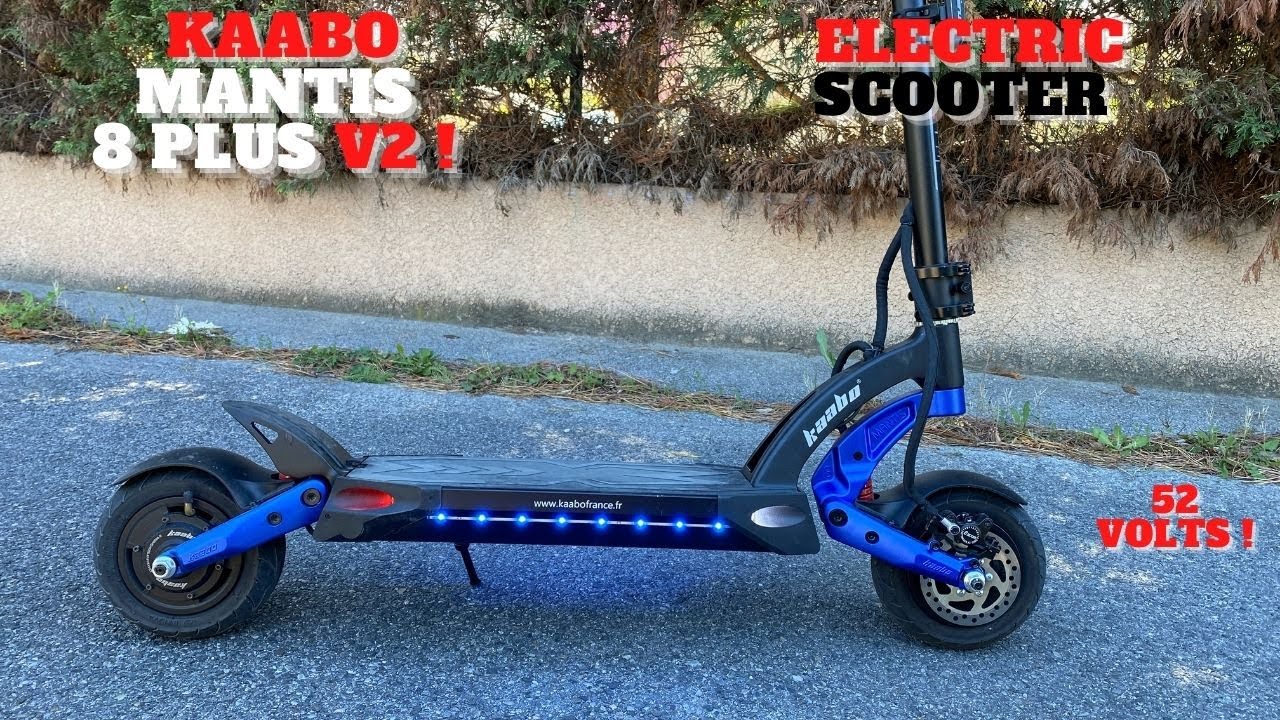 Unboxing Test Kaabo Mantis 8 Plus Up !