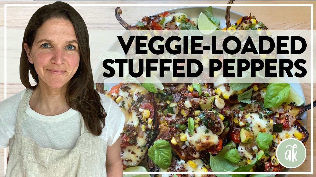 Veggie-Loaded Stuffed Bell Peppers