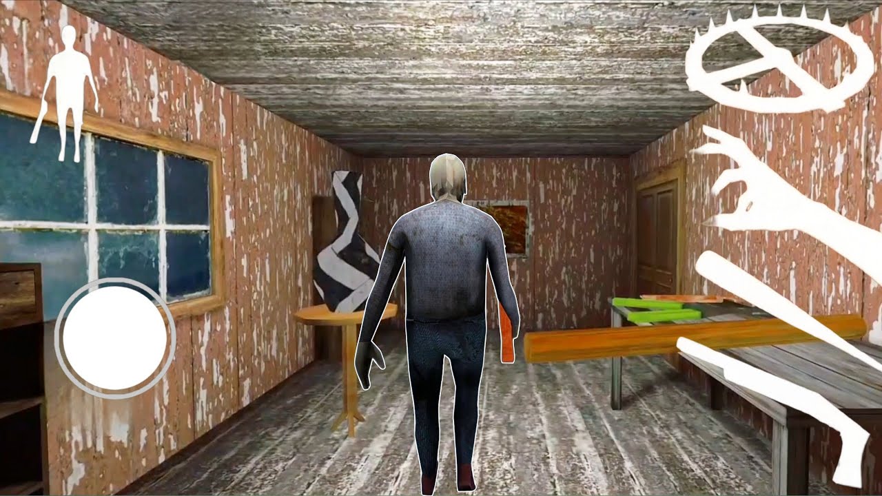 Playing as grandpa escape granny house | granny mod menu chapter one 