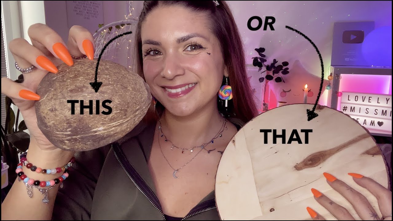 This or That ASMR Challenge - I guess which trigger you prefer (German/Deutsch RP)