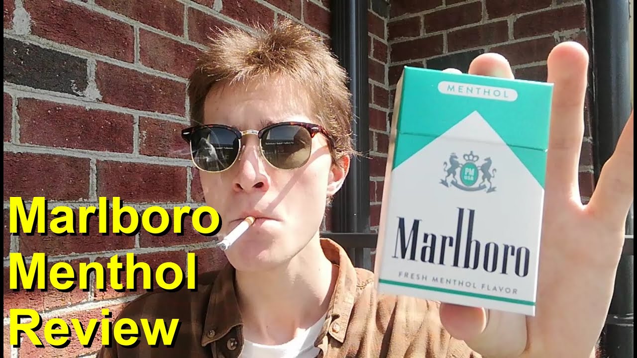 Smoking a Marlboro Menthol - Review