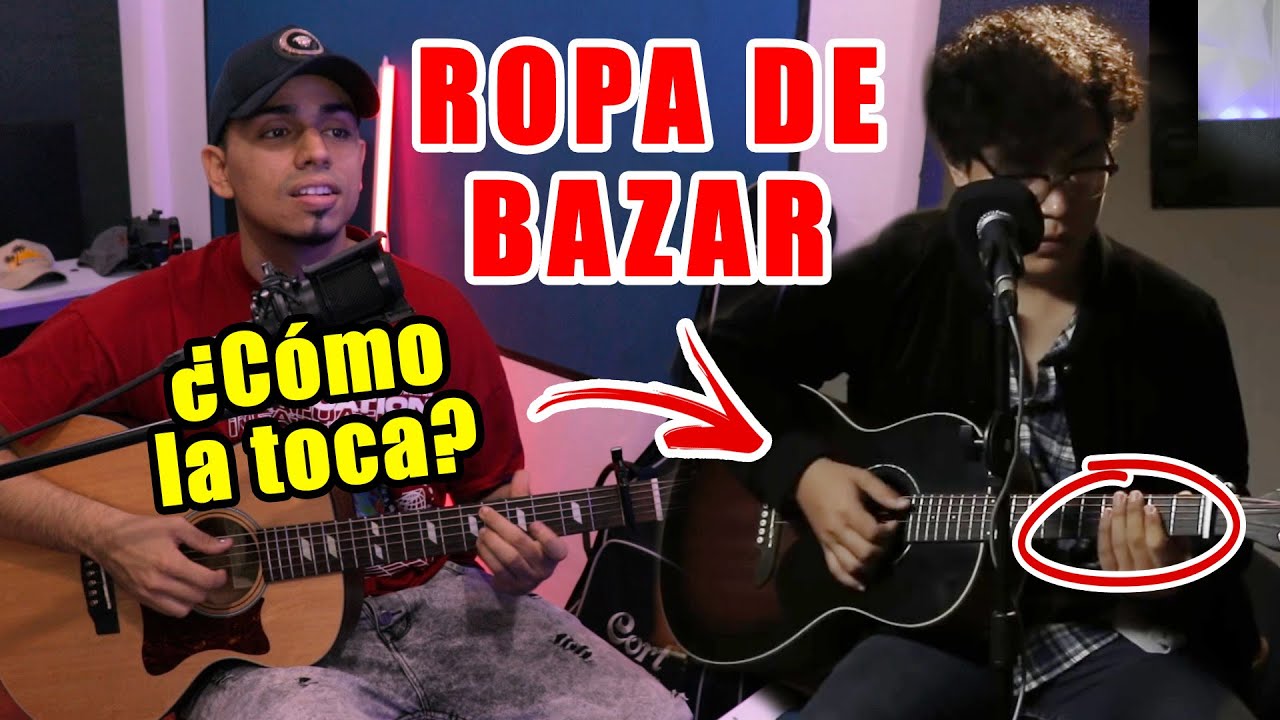 ¿Cómo la toca? Ed Maverick - Ropa de Bazar (Acústico) Tutorial Guitarra ACORDES