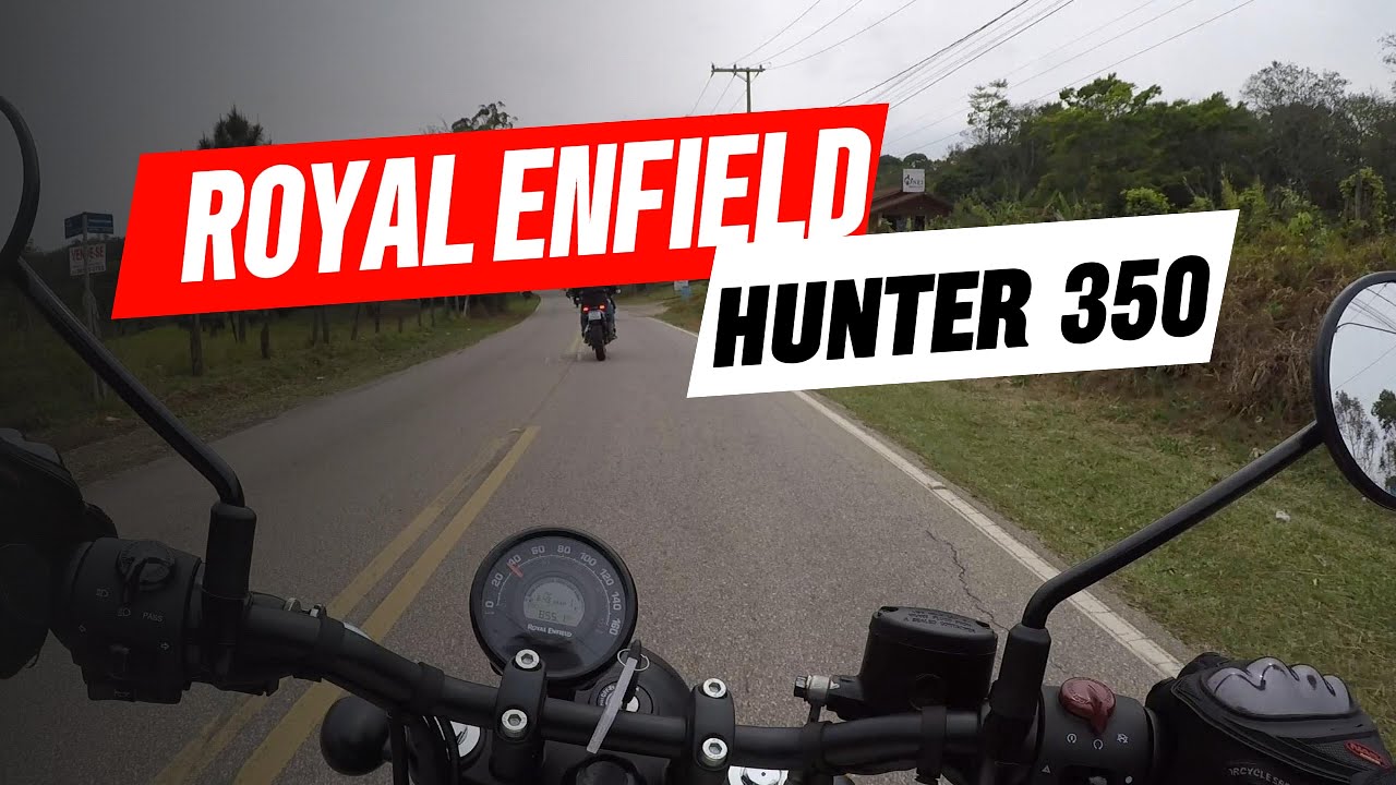 HUNTER 350: Você NÃO VAI ACREDITAR no que essa moto faz! HUNTER 350 em ação